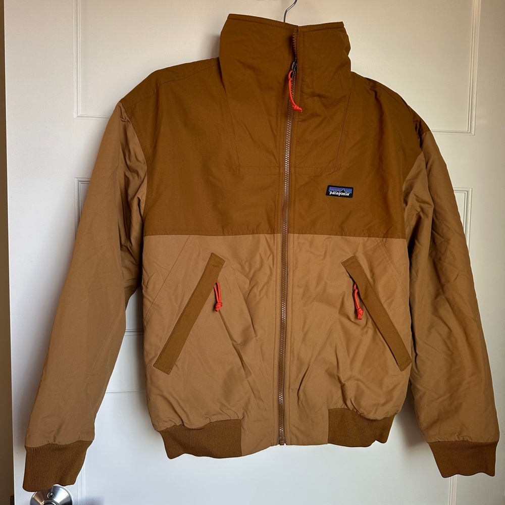 Patagonia Women's Shelled Synchilla Jacket Size M Nest Brown